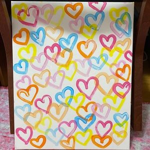 Hearts! Dorm Room Decor